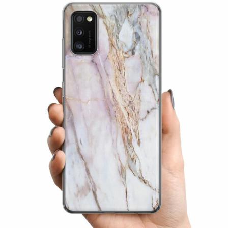 Samsung Galaxy A41 Tpu Mobilskal Marmor