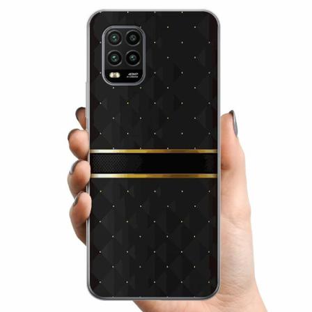 Xiaomi Mi 10 Lite 5g Tpu Mobilskal Golden Stripes