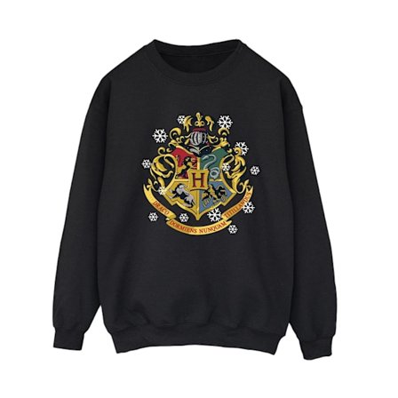 Harry Potter Dam/Damjul Jul Crest Sweatshirt XL Svart