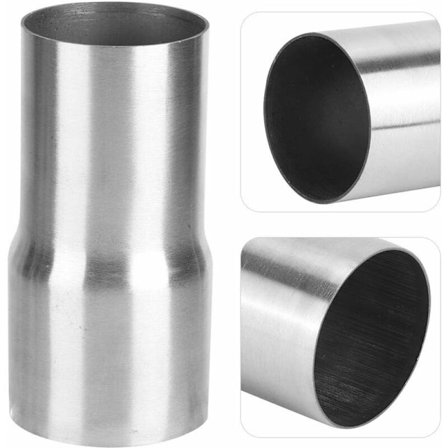Eksosrøradapter, 57-63MM Eksosrøradapter, Rustfritt Stål Universal Eksosrørkobling Røradapter Modifisert Del, Bil Modifisert Del