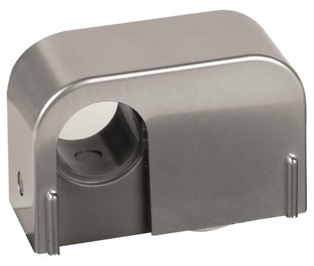 Faluplast Snap 14107 Rörklämma matt krom, 10-pack Enkel, Installation