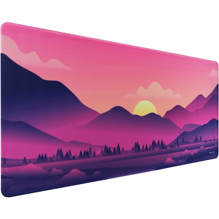 Gaming Musematte, 900 x 400 mm Stor Musematte, Anime Musematte, XXL Musematte, Kontor Skrivebordsmatte Stor Størrelse, Personlig Design (UK08 x pursun