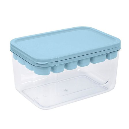 Ice Cube Tray With Lid, Easy To Release, Stackable Durable Ice Cube Tray With Lid And Ice Storage Box