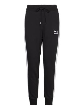 Iconic T7 Track Pants Tr Cl Joggebukser Pysjbukser Svart PUMA*Betinget Tilbud