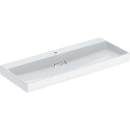 Geberit ONE 505.048.00.1 Servant 120 cm kranhull i midten, Baderom