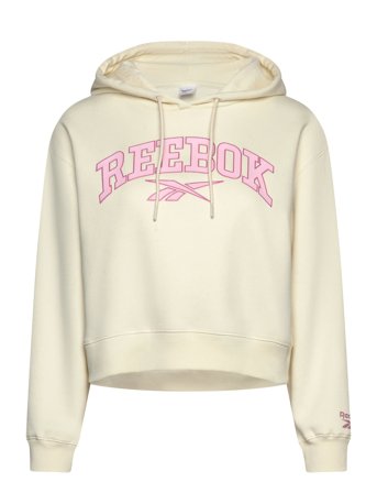 Reebok Classics Varsity Arch Fleece Hoodie - Cream - XS