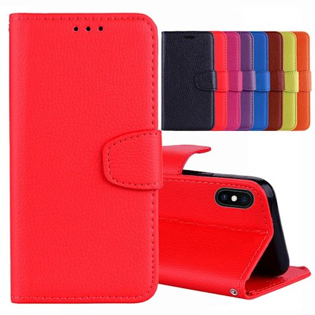 Praktiskt Fodral med Plånbok till iPhone XS Max