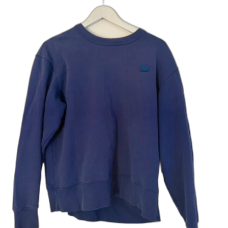 Blå sweatshirt från Acne Studios