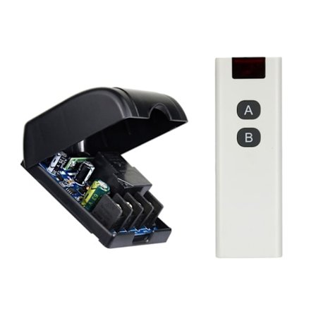 12V-48V Fjärrkontrollbrytare Långdistans Trådlösa Brytare Trådlös Fjärrkontroll för Vattenpump Motor 315/433MHz