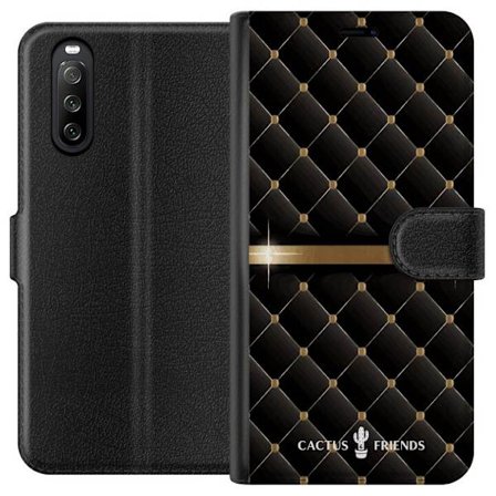 Yhteensopiva Lompakkokotelo Sony Sony Xperia 10 III Cactus and Friends – NightQuilt