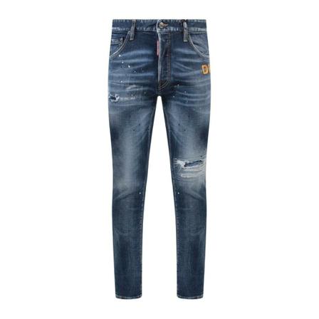 Dsquared2 - Jeans - Blå - Herr - Storlek: Xs, Herr, Storlek: XS