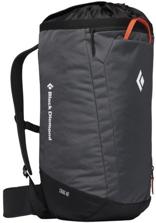 Black Diamond Crag 40 Backpack Carbon - Kiipeilyreput