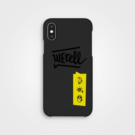 WEtell Eco-Friendly Phone Case Plant Based Mobile Case | agood company, iPhone X XS