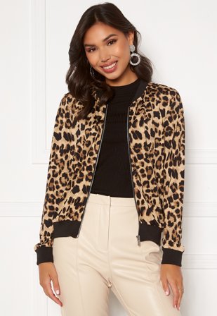 Happy Holly Hanna bomber jacket Leopard Klær