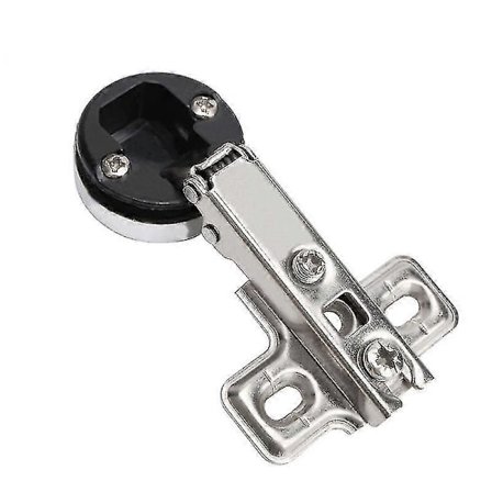 26mm Hull Soft Close Hengsel For Skap Glassdør Hengsler For Skap (35mm Full Overlay, 2 stk)/bl