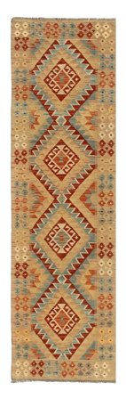 Kilim Kaudani Rug Hand Woven 76X194 Runner Afghanistan