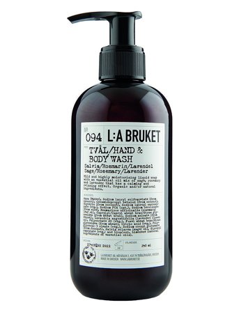 L:a Bruket 094 Hand & Body Wash Sage/Rosemary/Lavender - Nude - 240 ML