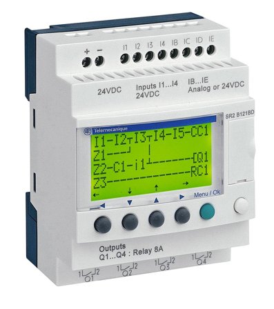 Schneider Electric SR2B121FU Logikkmodul digital 100-240 V AC, Elfordeling & strømforsyning