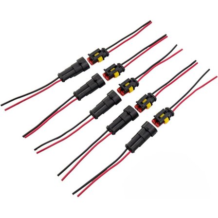 Super-forseglet vanntett elektrisk kontaktstikk for bil