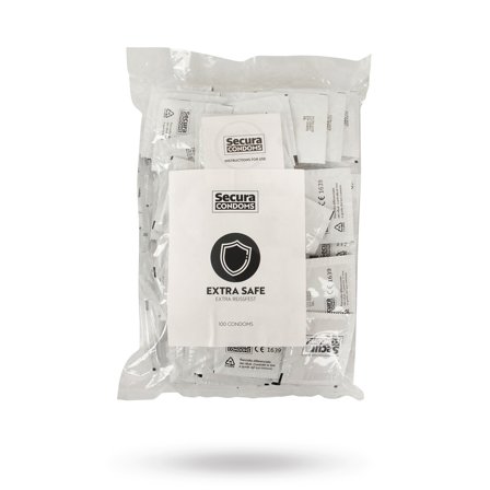 Secura: Extra Safe 100 pcs Condoms