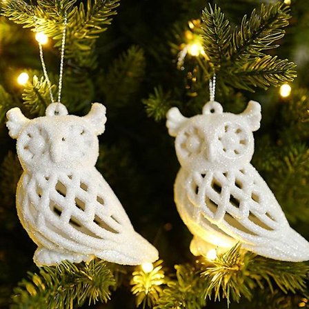 Juldekorationer Söt Mini Julgran Litet hänge Tillbehör Arrangemang 2st