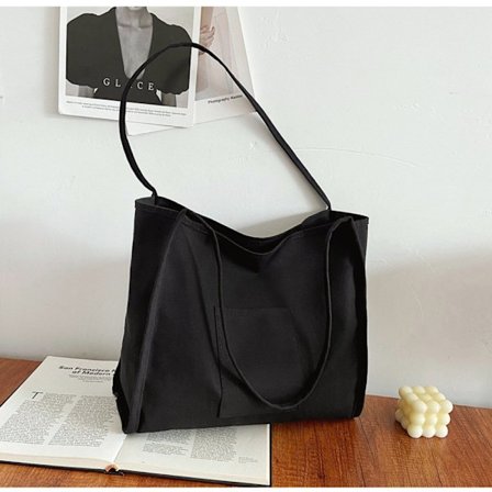 Shopper Bag Canvas Bag SVART