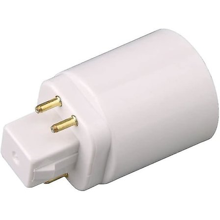 Db Gx24q Led-lampe Adapter Til 4-bens E27-fatning 2stk