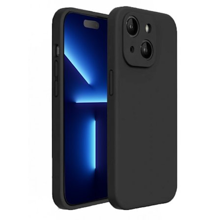 iPhone 13 Mini Skal - Matt Svart med Kameraskydd | Slitstarkt och Stilrent Skydd