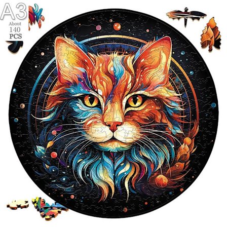 Upeat kukat puiset eläinpalapeli aikuisille lapsille Ihanat lohikäärmeen korkealaatuiset palapelit Brain Twister -lelut