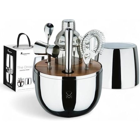 MasterPRO The Drop - Cocktailset 6 delar i Rostfritt Stål