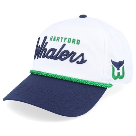 American Needle - NHL Wit adjustable Cap - Hartford Whalers Roscoe White/Navy Adjustable @ Hatstore