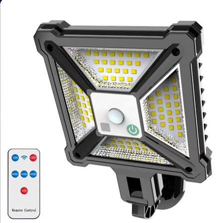 Soldriven ljusrörelsesensor Lampa LED LED