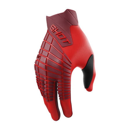 Mănuși Motocross Shot Core Max roșu XL