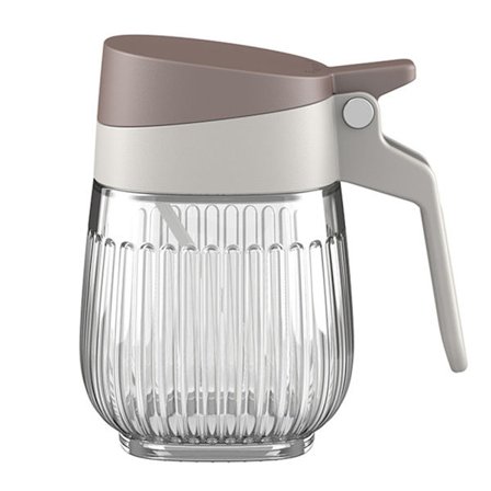 Kryddburk med kvantitativ saltsked Multifunktionell flaska för hemköket Vit