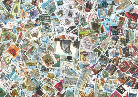 Isle of Man - Frimærkepakke - 500 forskellige