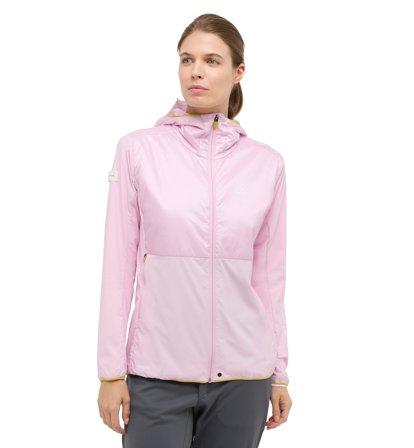 Haglöfs L.I.M Tempo Trail Mimic Hood Women Fresh Pink - Naiset - S