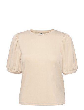 Objjamie S/S Top Noos Beige Object