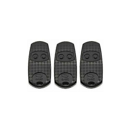 Fjernbetjening til Came TOP432EV 3 stk. Fast kode frekvens 433,92 MHz.