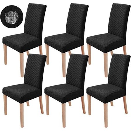 6 stycken, Stretch matstolöverdrag tvättbart modern stol