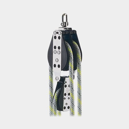 Harken 3.00" Double Block - Swivel, Becket, Cross Block (400)