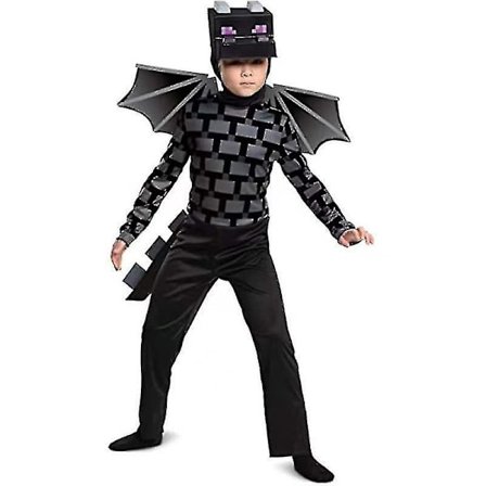 Minecraft Costume Zombie Pigman Outfit For Kids, Halloween Minecraft Costumes -a