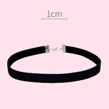 Samettiset Chokerit Musta Nauha Choker Kaulakorut Naisille Tytöille