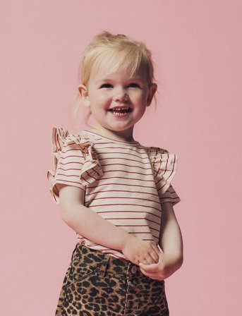 name it Nmfliana Ss Top - Red - 80