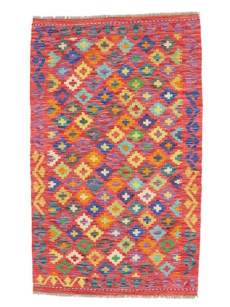 Tapis D'orient Kilim Afghan Old Style 81X131 (Laine, Afghanistan)