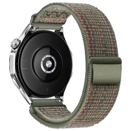 22mm 20mm Nylon Loop Band för Huawei Watch 5/4/GT5/4/3/2 Pro 46mm Handarbete Armband Amazfit Active2/Balance 2 Rem