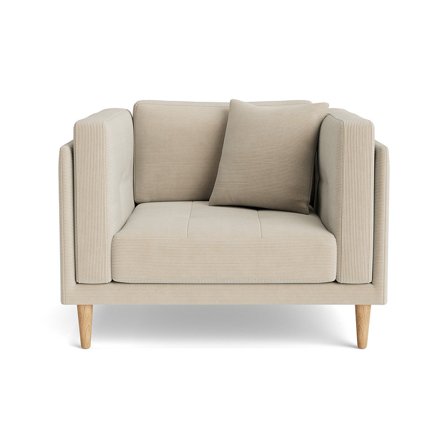 Cali lænestol - Ontario Beige - 104x92x76 - Lænestol