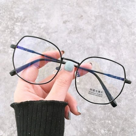 Anti-Blue Light Glasögon överdimensionerade glasögon