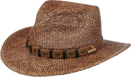 Stetson Western Seagrass Men hats Brown 59/L