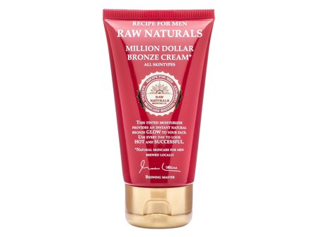 RAW Naturals Million Dollar Bronze Cream, 75 ml