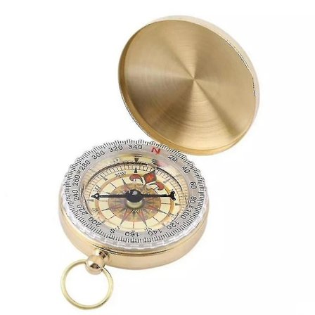 2024 Ny Klassisk Mässingskompass [DB]